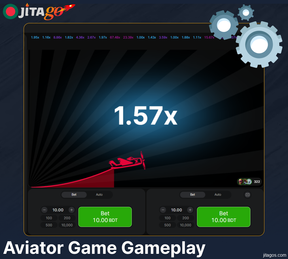 Information about the Jitago Aviator game for players from Bangladesh
