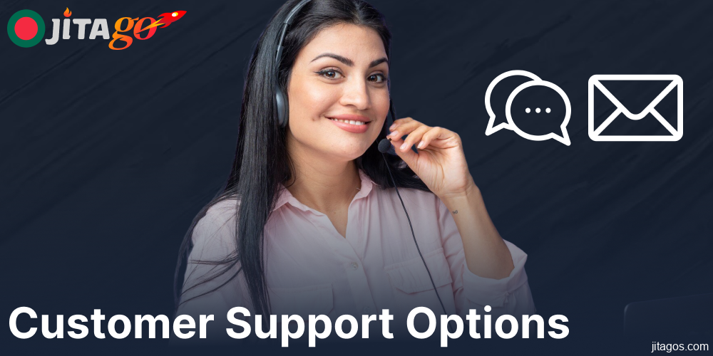 Jitago customer support services for players from Bangladesh