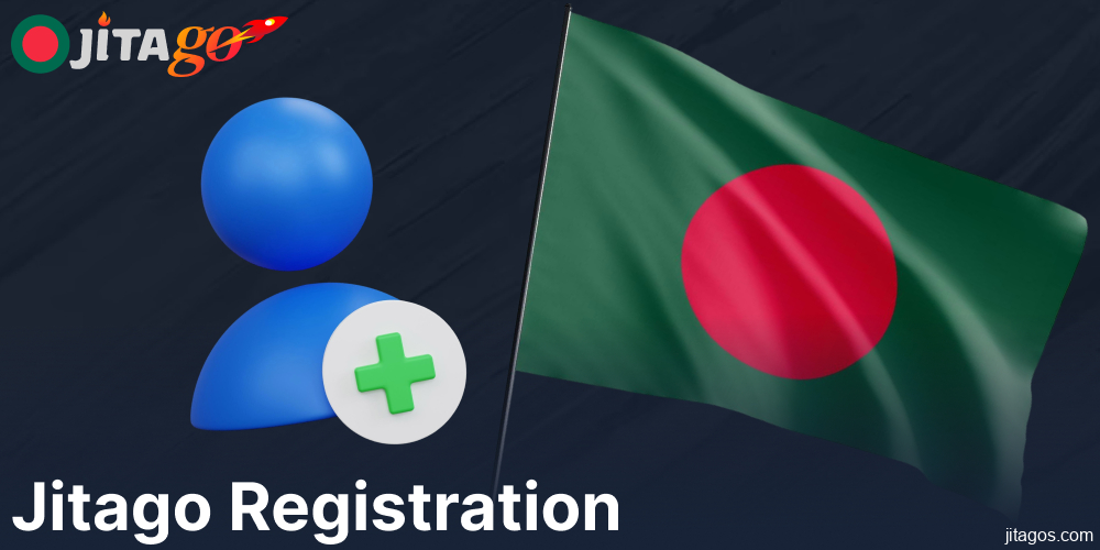 Jitago account creation process for players from Bangladesh