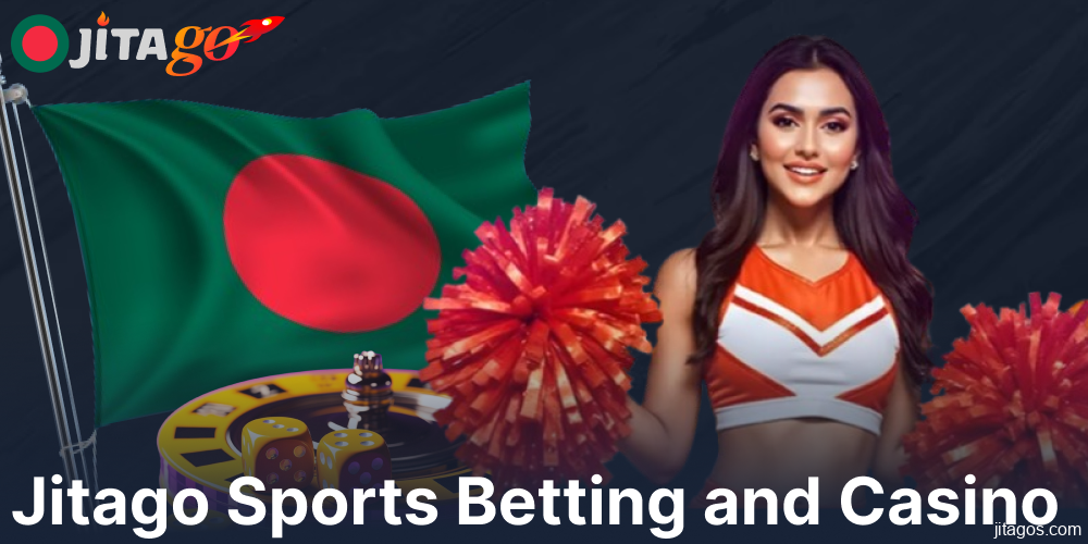 Jitago Sports Betting and Casino website available in Bangladesh