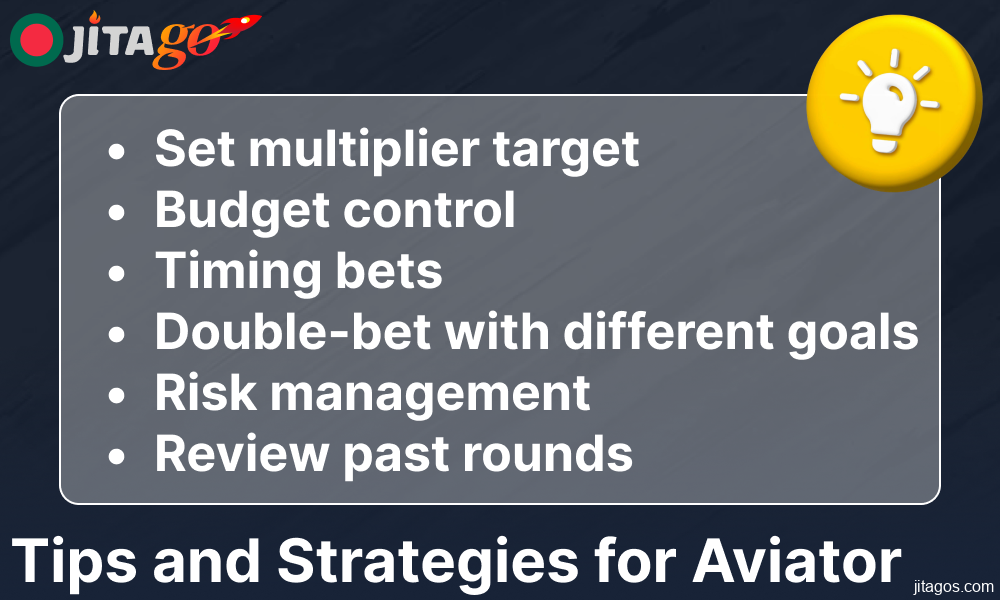 Tips and advice for Bengali gamblers on playing Aviator on Jitago successfully